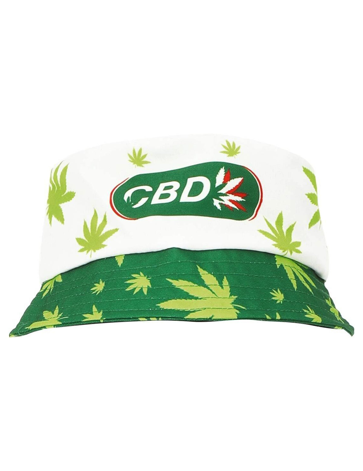 Gros plan sur le logo et les motifs du Bob CBD Apéro