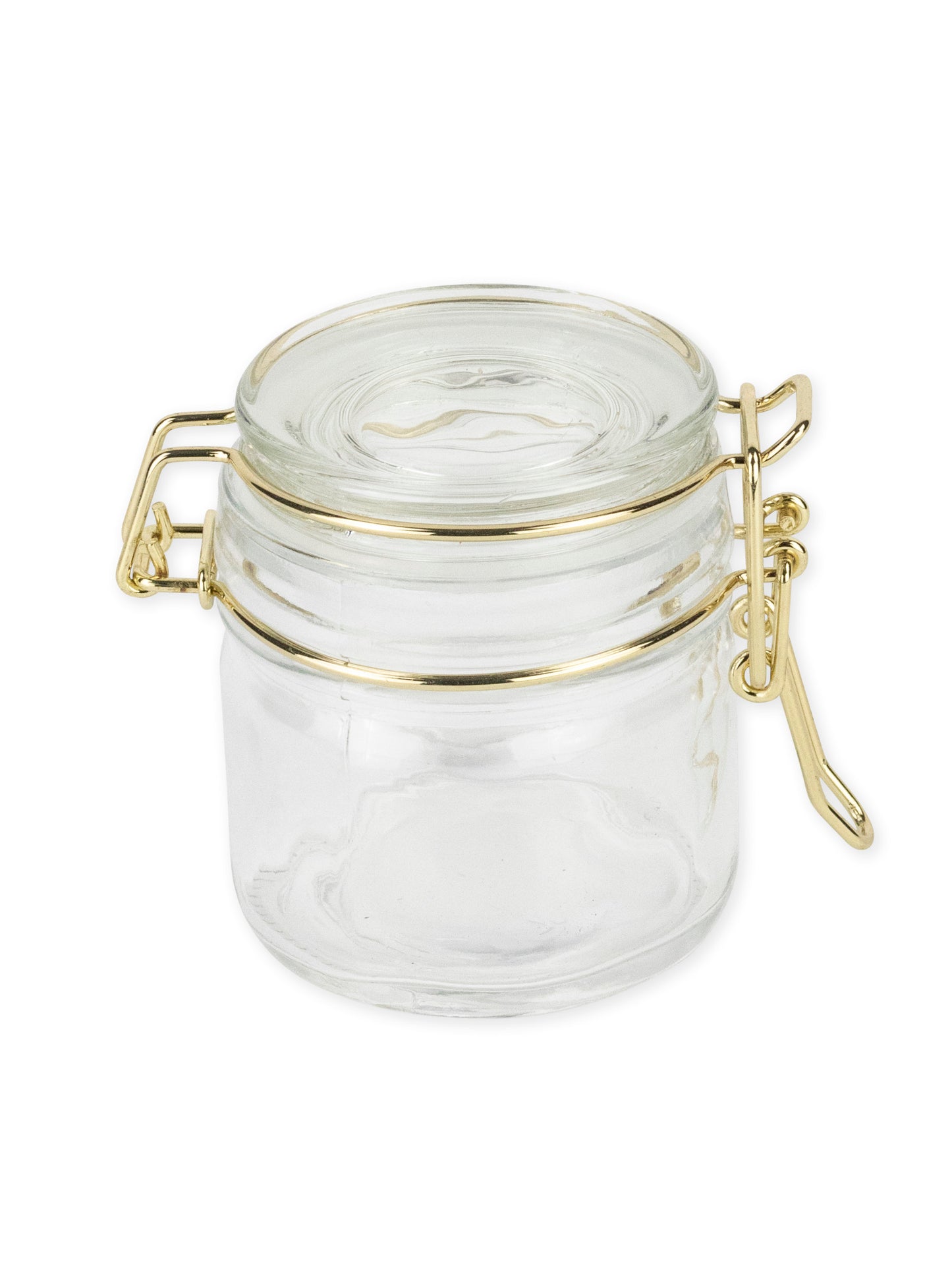 Aranyozott befőttesüveg 6,5 x 7 cm 100 ml-es üveg