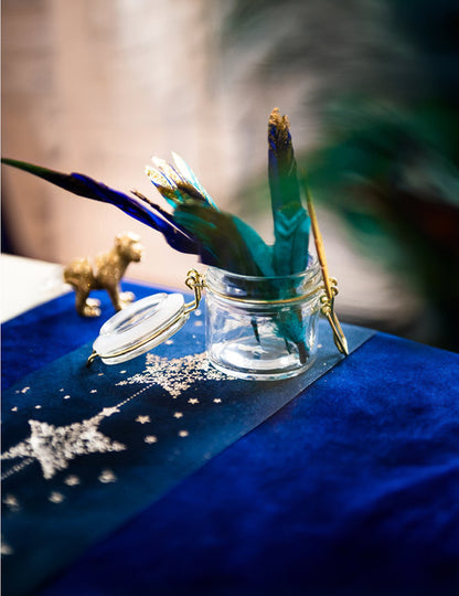 Aranyozott befőttesüveg 6,5 x 7 cm 100 ml-es üveg