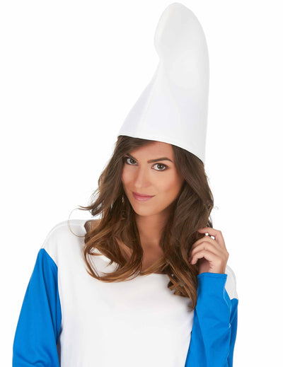 Bonnet de lutin pour adulte blanc