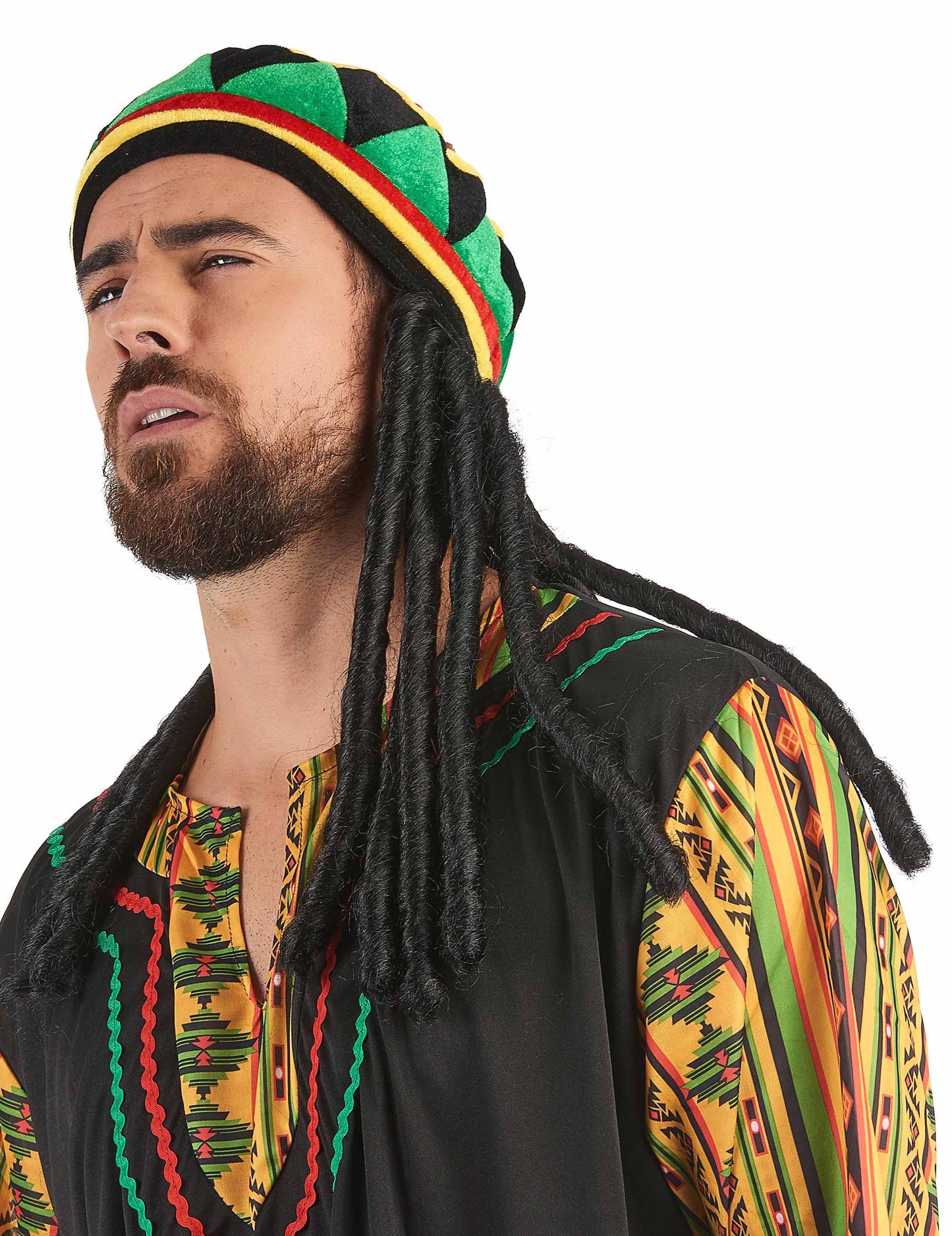 Rasta bársony kalap felnőtt raszta