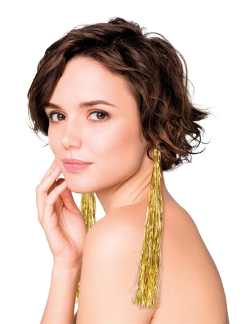 Arany rojtos fülbevalók