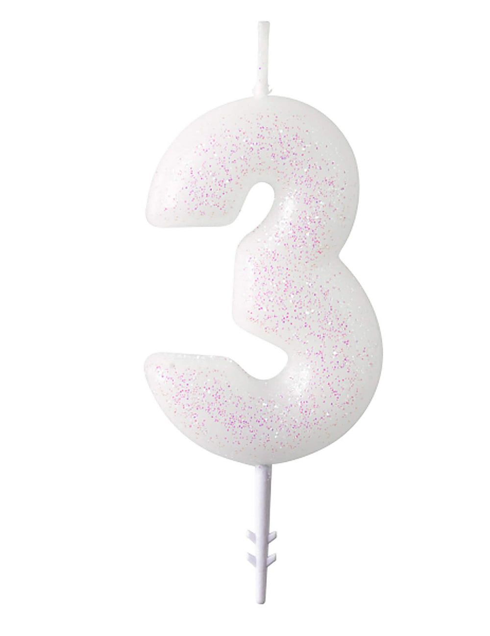 Szám 3 születésnapi gyertyához számanniversaire