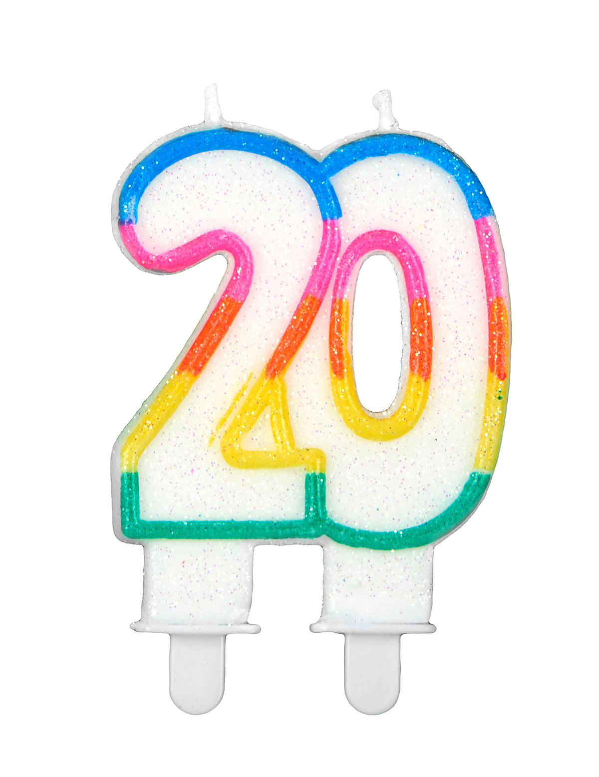 20-as számú születésnapi gyertya