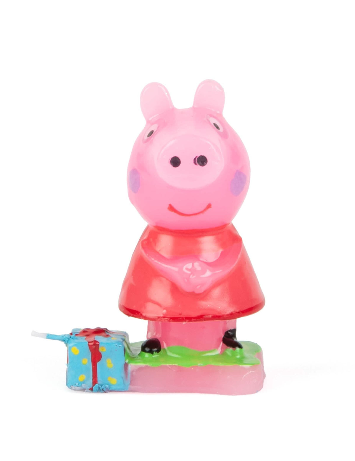Elölnézetű Peppa malac gyertya