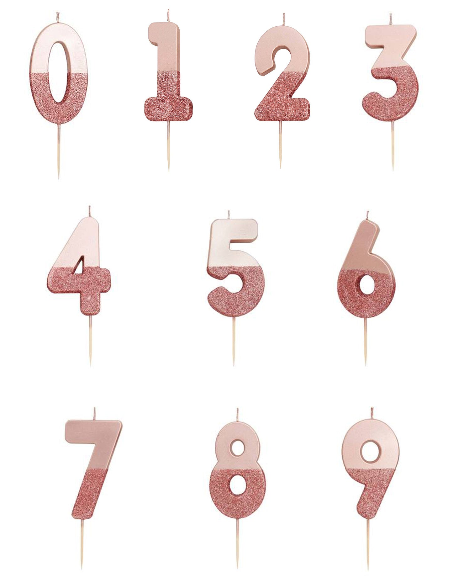 Gyertya rózsaszín rózsaszín rózsaszín pick 13,8 cm