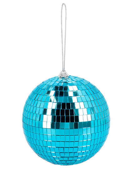 Vue de face de la boule à facettes disco pour décoration
