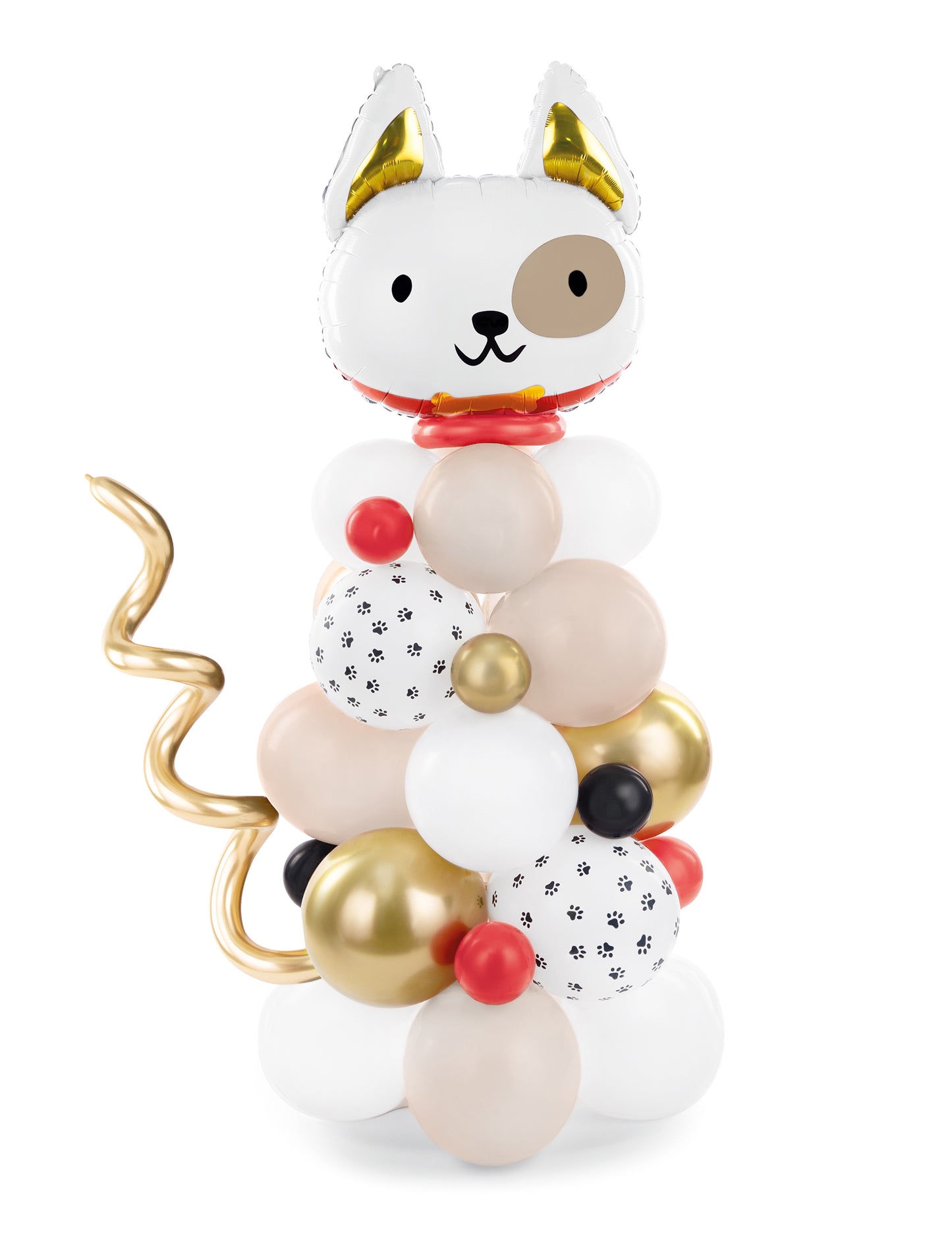 Kutyás lufi csokor 155 x 83 cm 64 darabos készlet