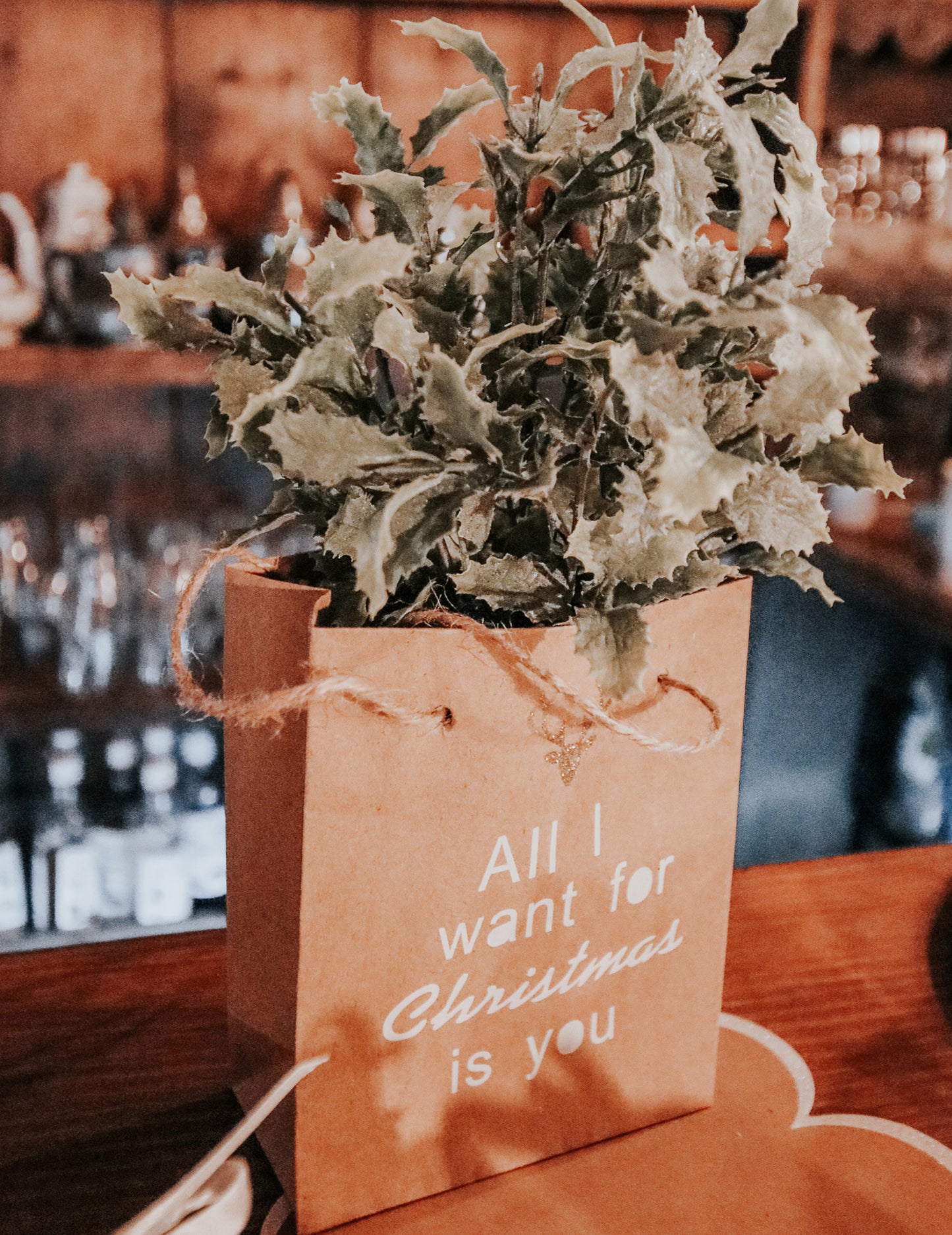 35 cm-es magyallevél-csokor cm 