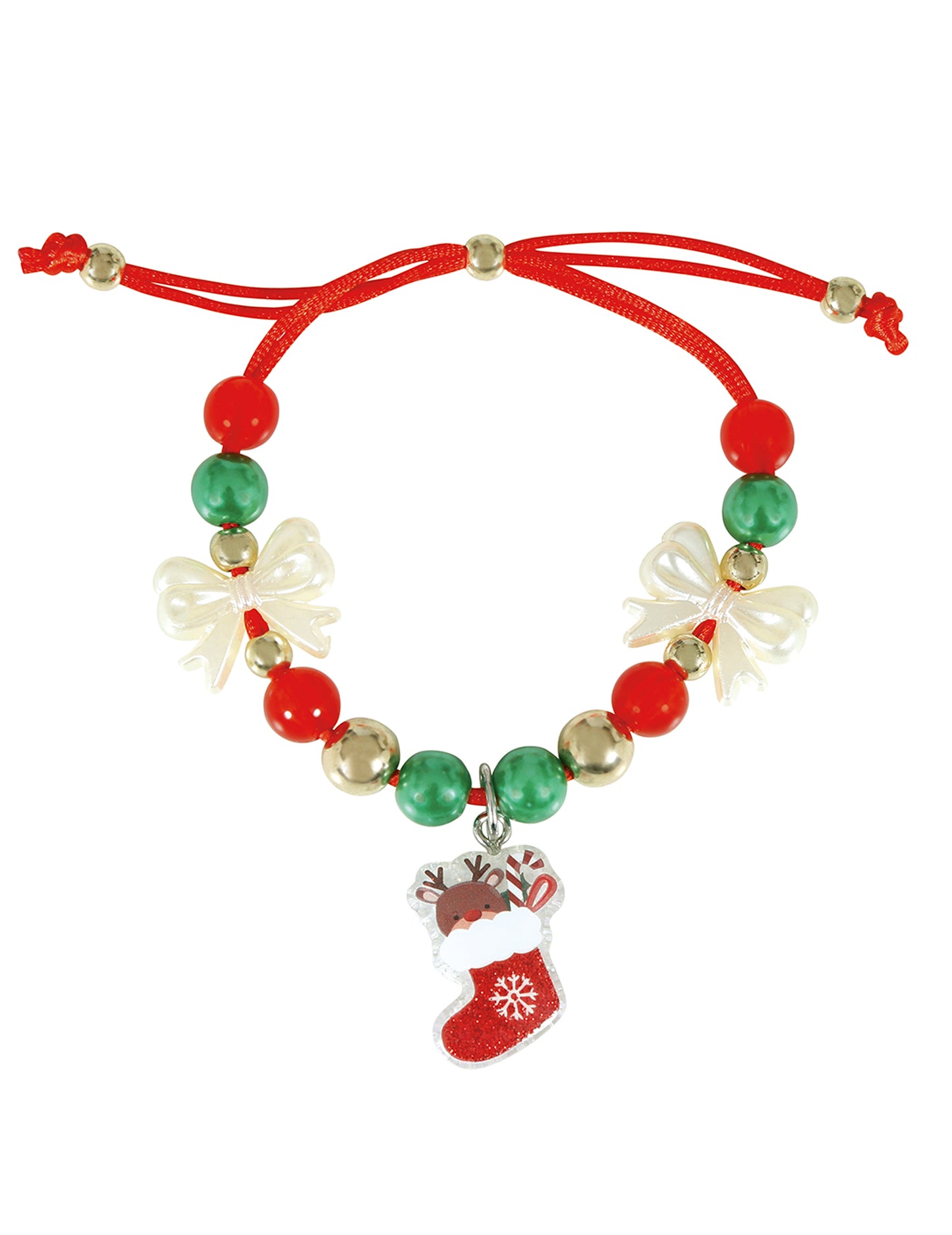 Karácsonyi harisnya karkötő