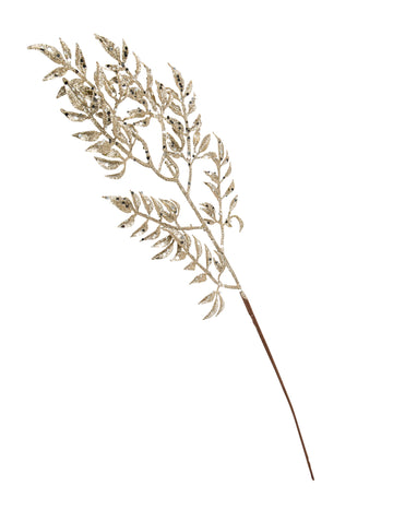 Arany csillámos lombág 65 cm 