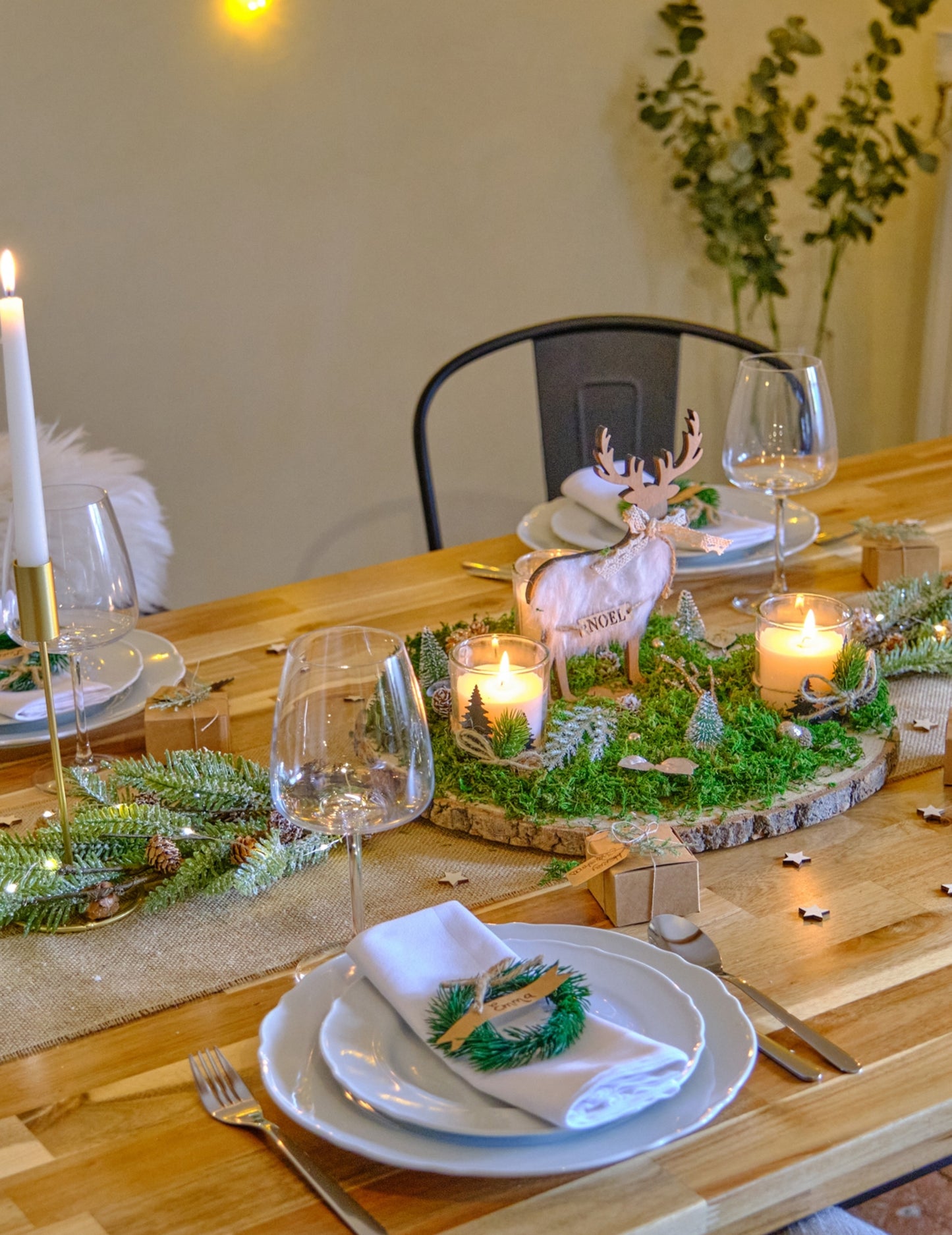 Havas fenyőág 65 cm 