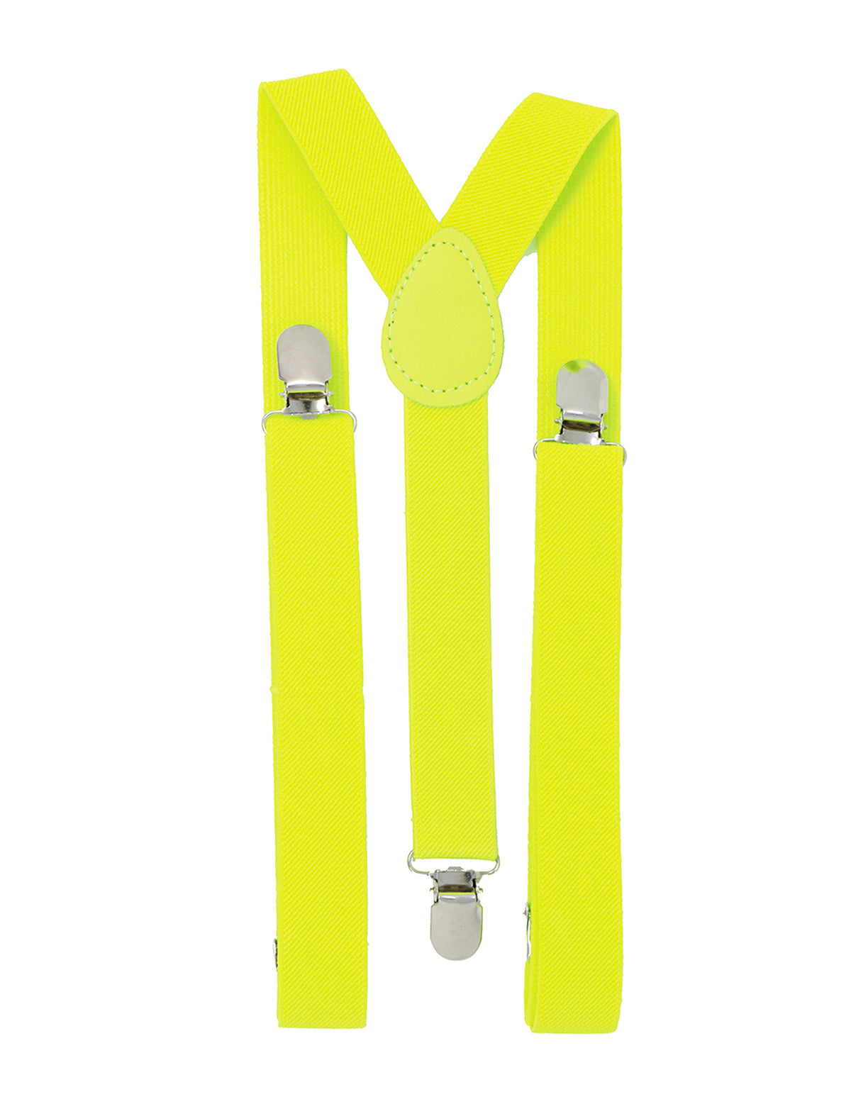 Détail des attaches à clips des bretelles pour adulte