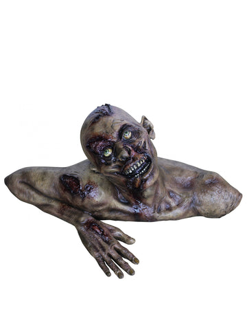Halloween valódi méretű dekoratív zombi mellszobor 66 x 30 cm