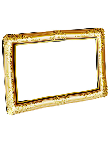 Arany felfújható képkeret 80 x 60 cm