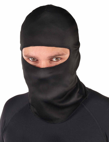 Felnőtt fekete ninja motorháztető