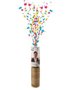 Canon à confettis pour fête multicolores