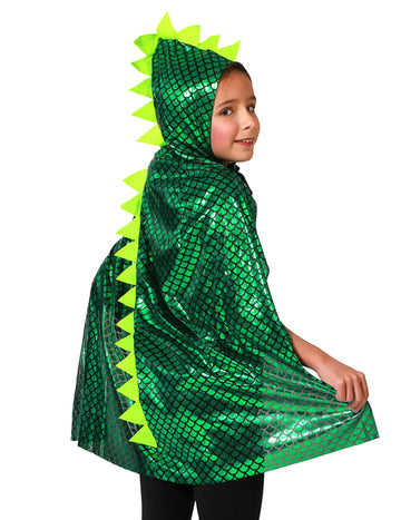 Gyerek zöld dinoszaurusz motorháztető