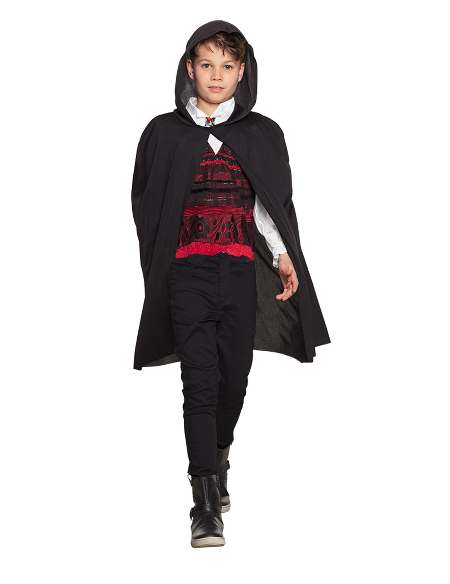 Halloween fekete kapucnis pulóver