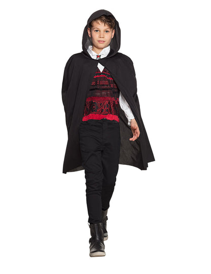 Halloween fekete kapucnis pulóver