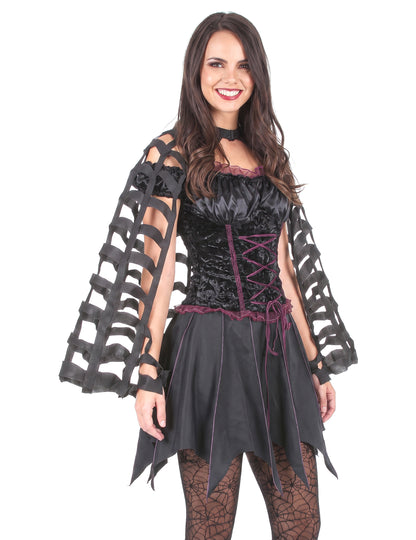 Halloween nő Spider Cape