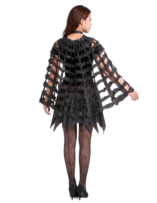Halloween nő Spider Cape