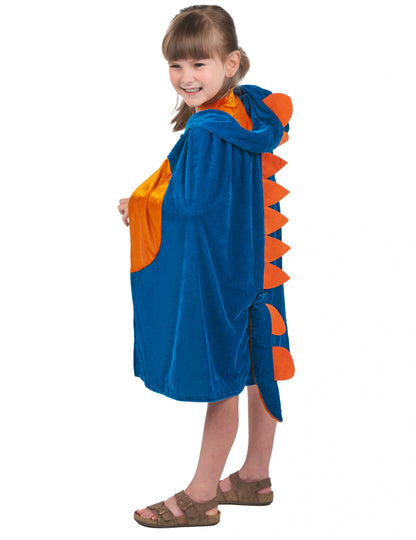 Gyerekek dinoszaurusz köpenye