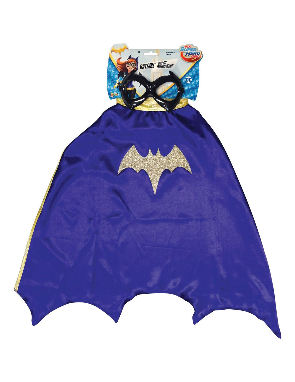 Áttekintés a Batgirl Super Hero Girls™ gyermek köpenyről és álarcról