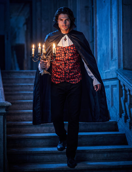 Dracula Halloween Men's Cape Cape