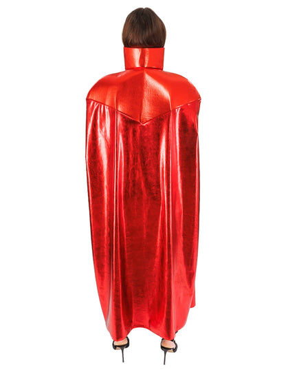 Fényes piros köpeny 140 cm