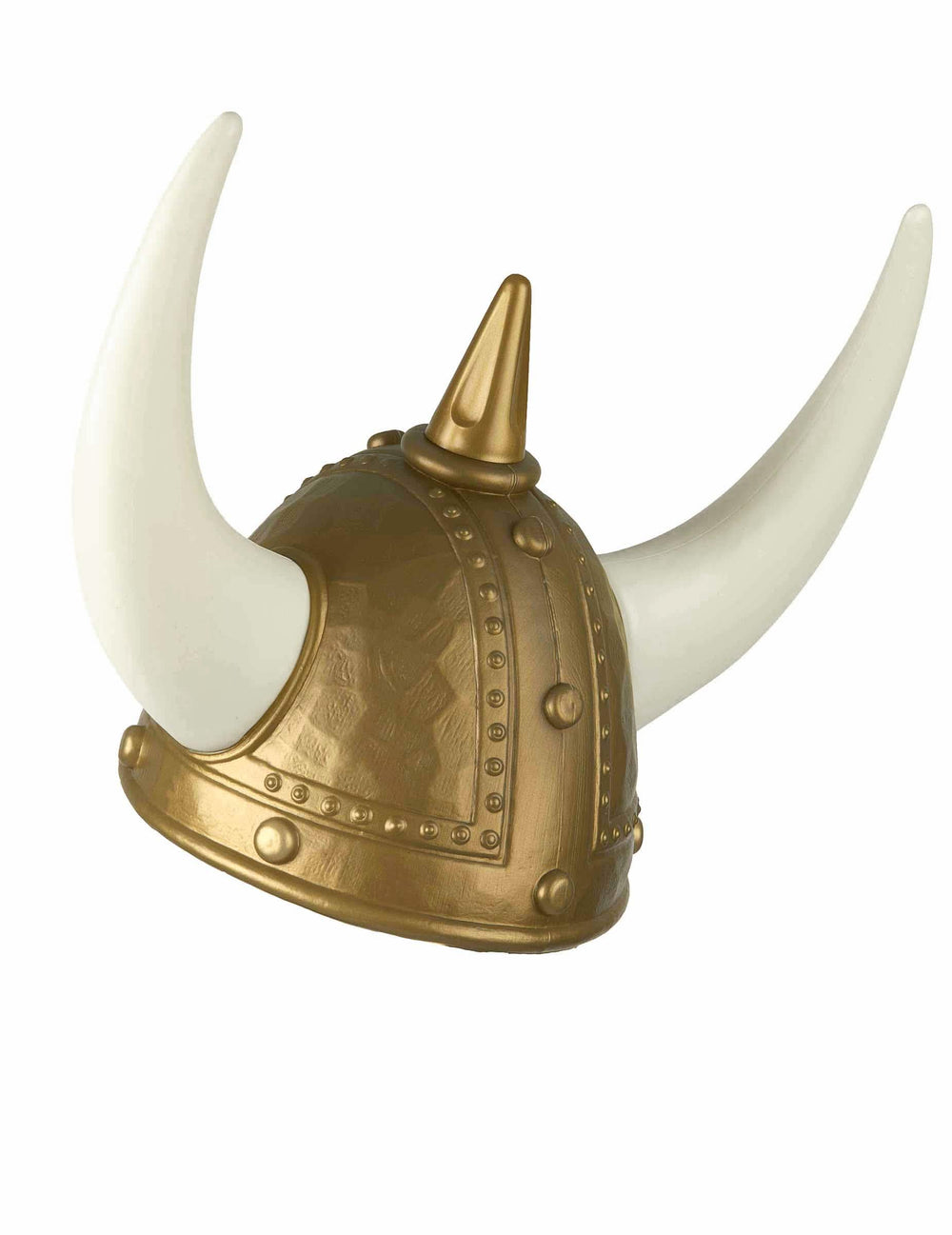 oldalnézetből látható felnőtt viking szarvas sisak