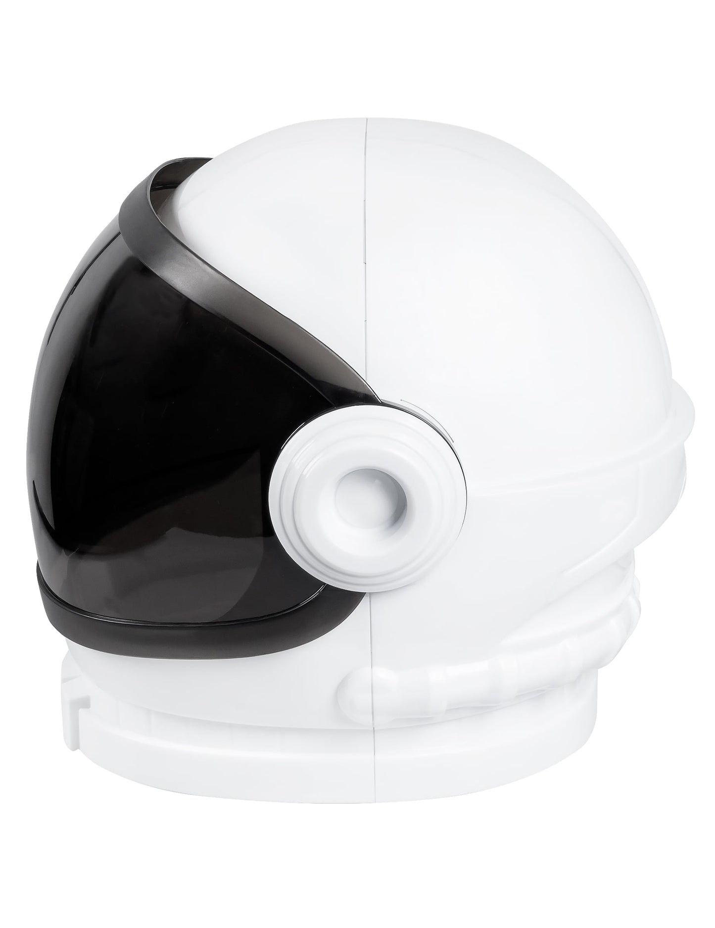Vue de profil du casque astronaute pour adulte