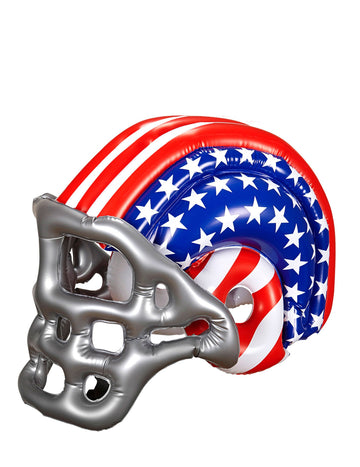 Felnőtt felfújható USA amerikai labdarúgó -sisak