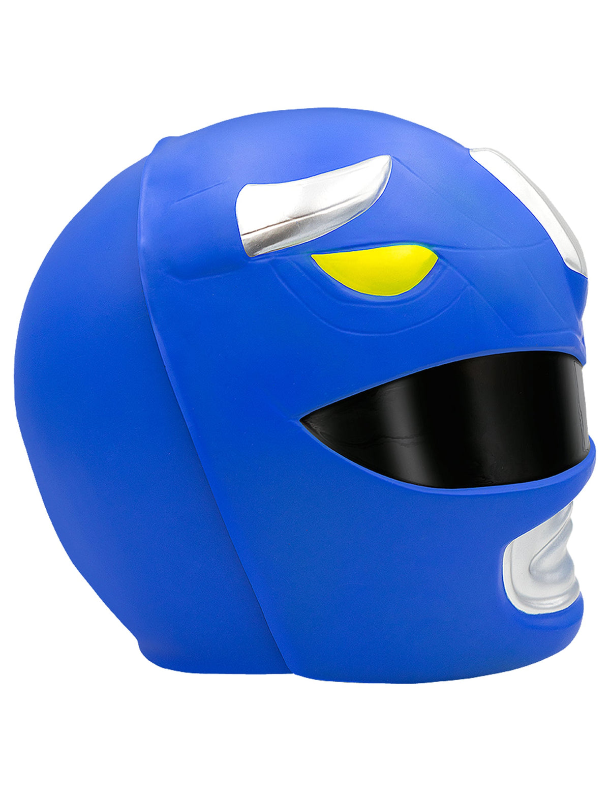 Vue de profil du casque Power Ranger