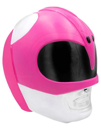 Felnőtt rózsaszín Power Ranger sisak