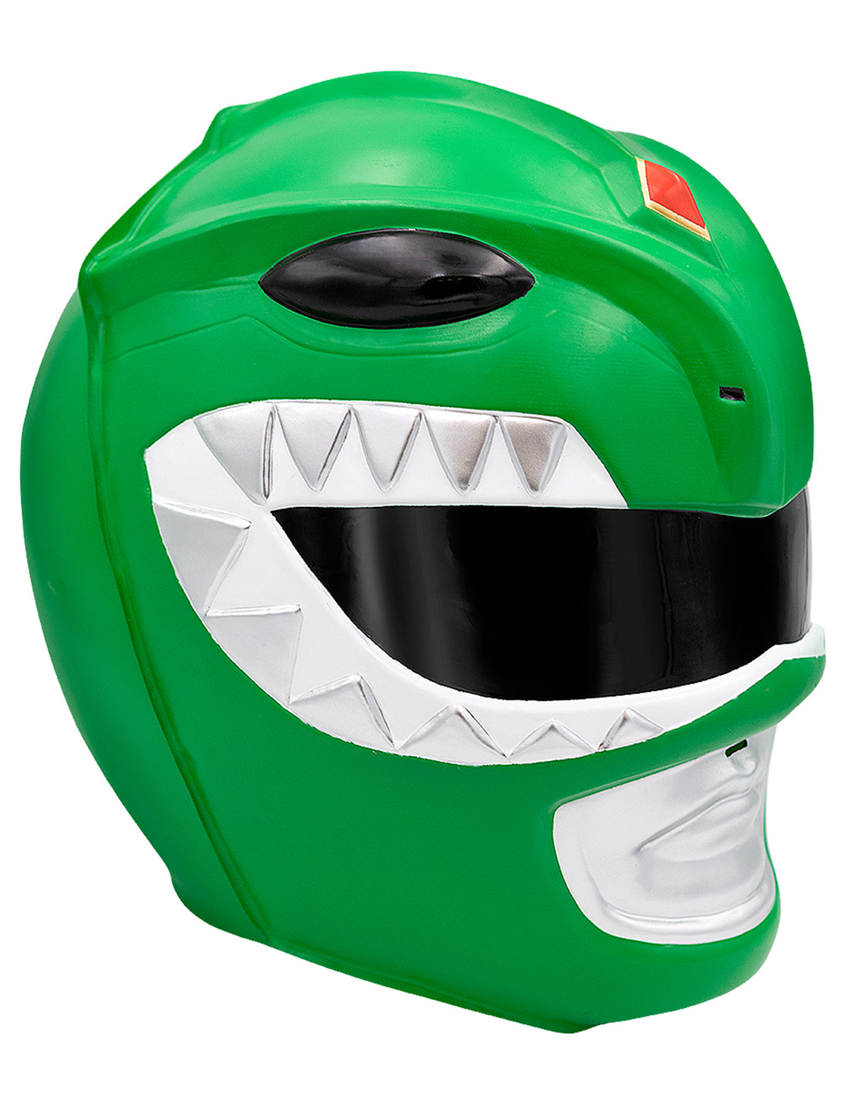 Casque Power Ranger pour adulte vert
