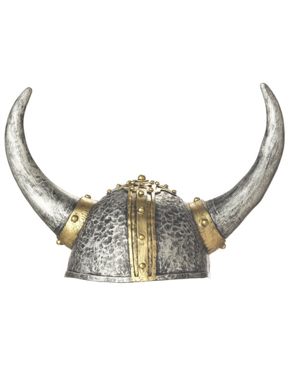 Vue de face du casque souple de Viking