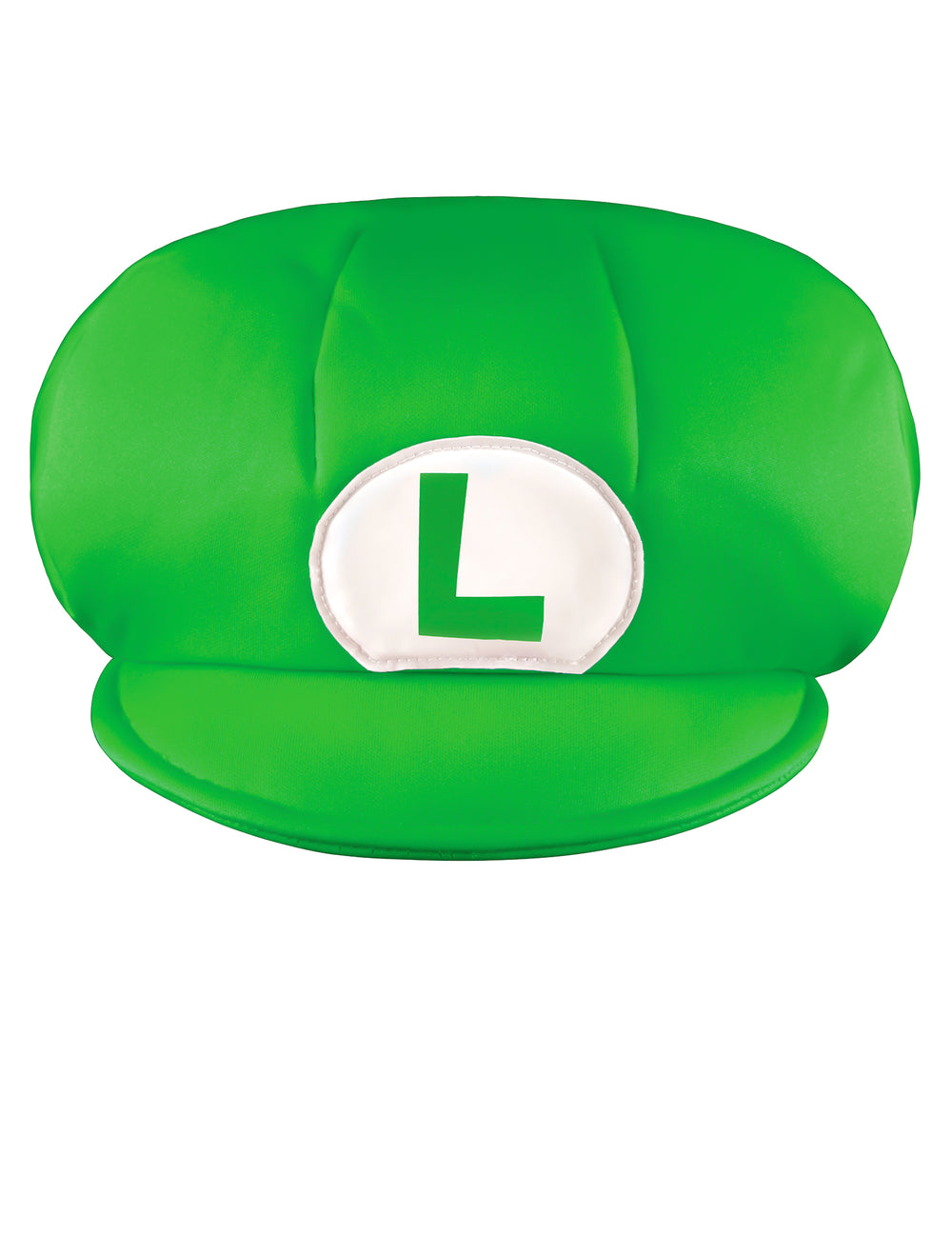 Casquette Luigi™ pour enfant verte avec logo L blanc