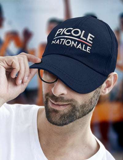 Casquette picole nationale pour adulte bleu marine