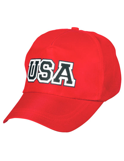 Felnőtt Red USA sapka