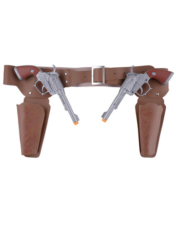 Cowboy öv tokkal és 2 pisztollyal