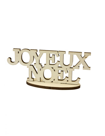 Boldog karácsonyt fa asztaldísz 17 x 9 cm Skandináv hygge