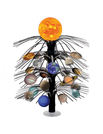 45 cm -es napelemes kaszkád asztali kaszkád