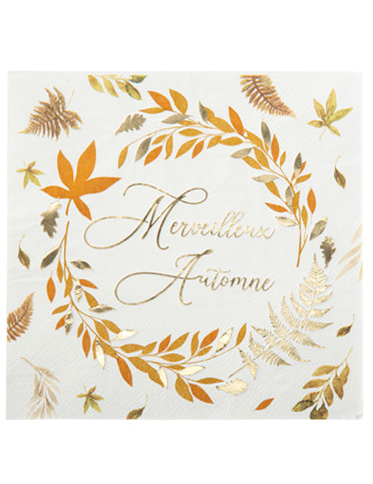 16 Csodálatos Ősz szalvéta 33 x 33 cm 