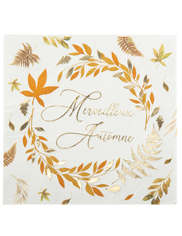 16 Csodálatos Ősz szalvéta 33 x 33 cm 
