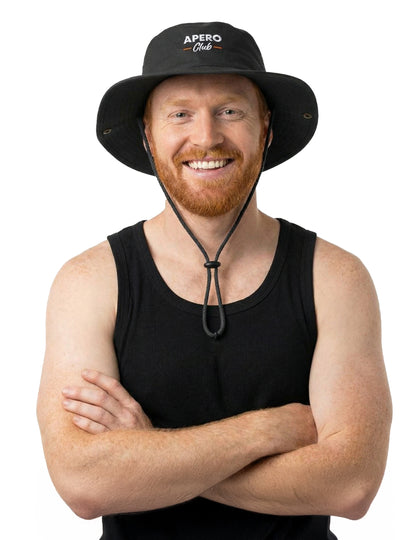 Fekete zsinóros kalap Apero Club 