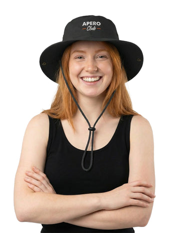 Fekete zsinóros kalap Apero Club 