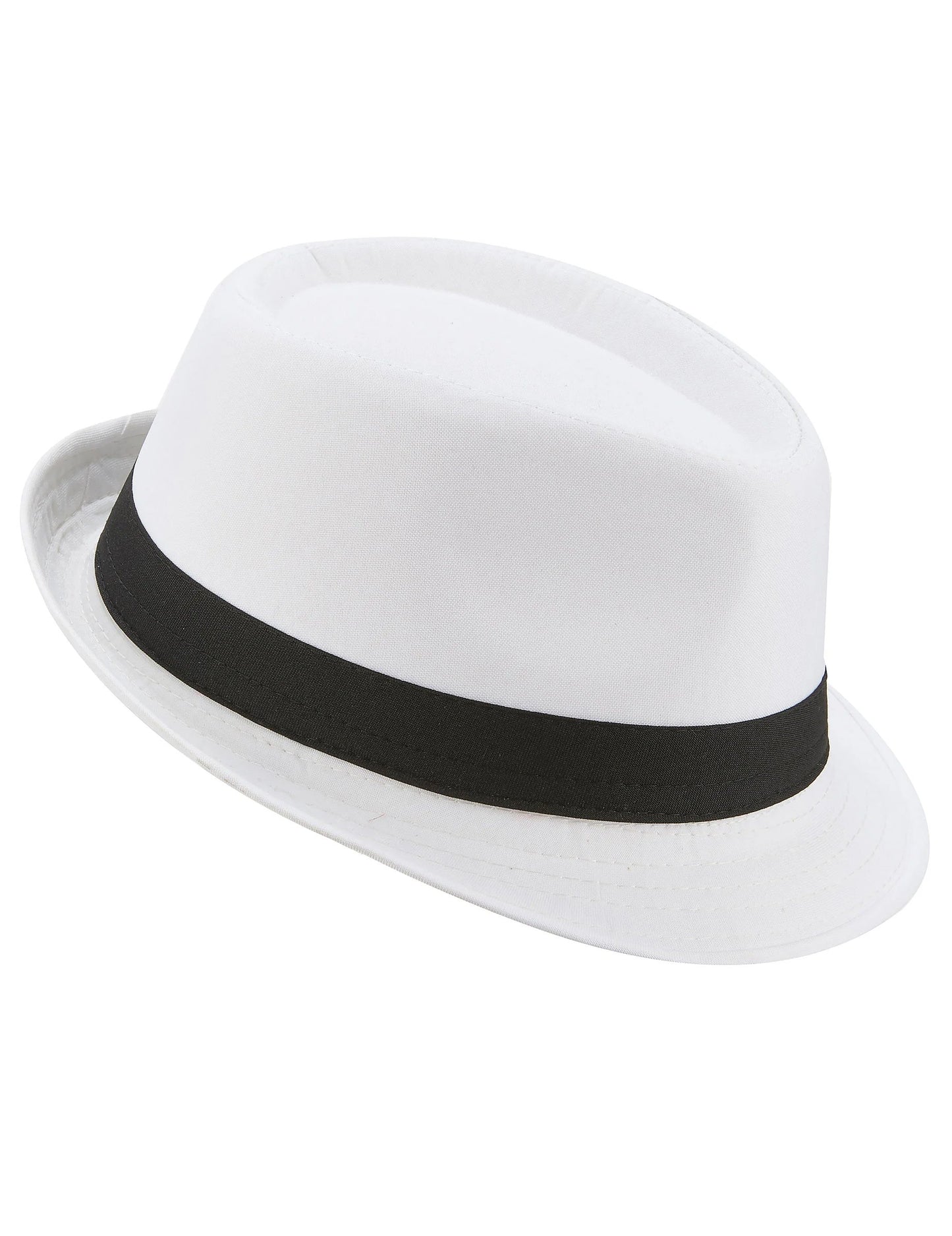 Borsalino fehér kalap fekete felnőtt