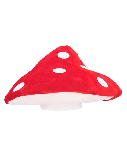 Piros és fehér gombafej