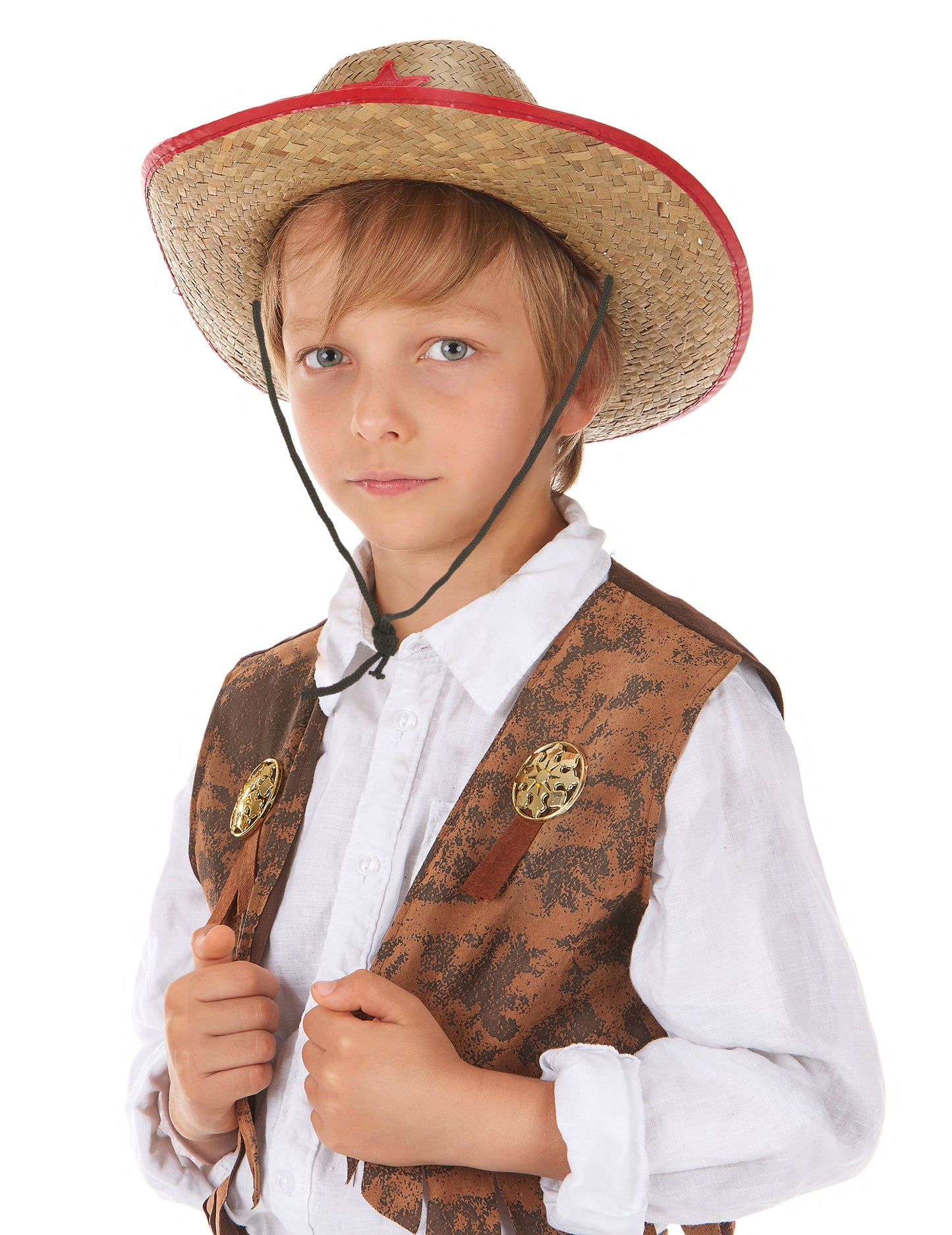 Cowboy kalap nyugati gyermekszalmában